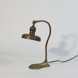 Art Nouveau bronze lamp