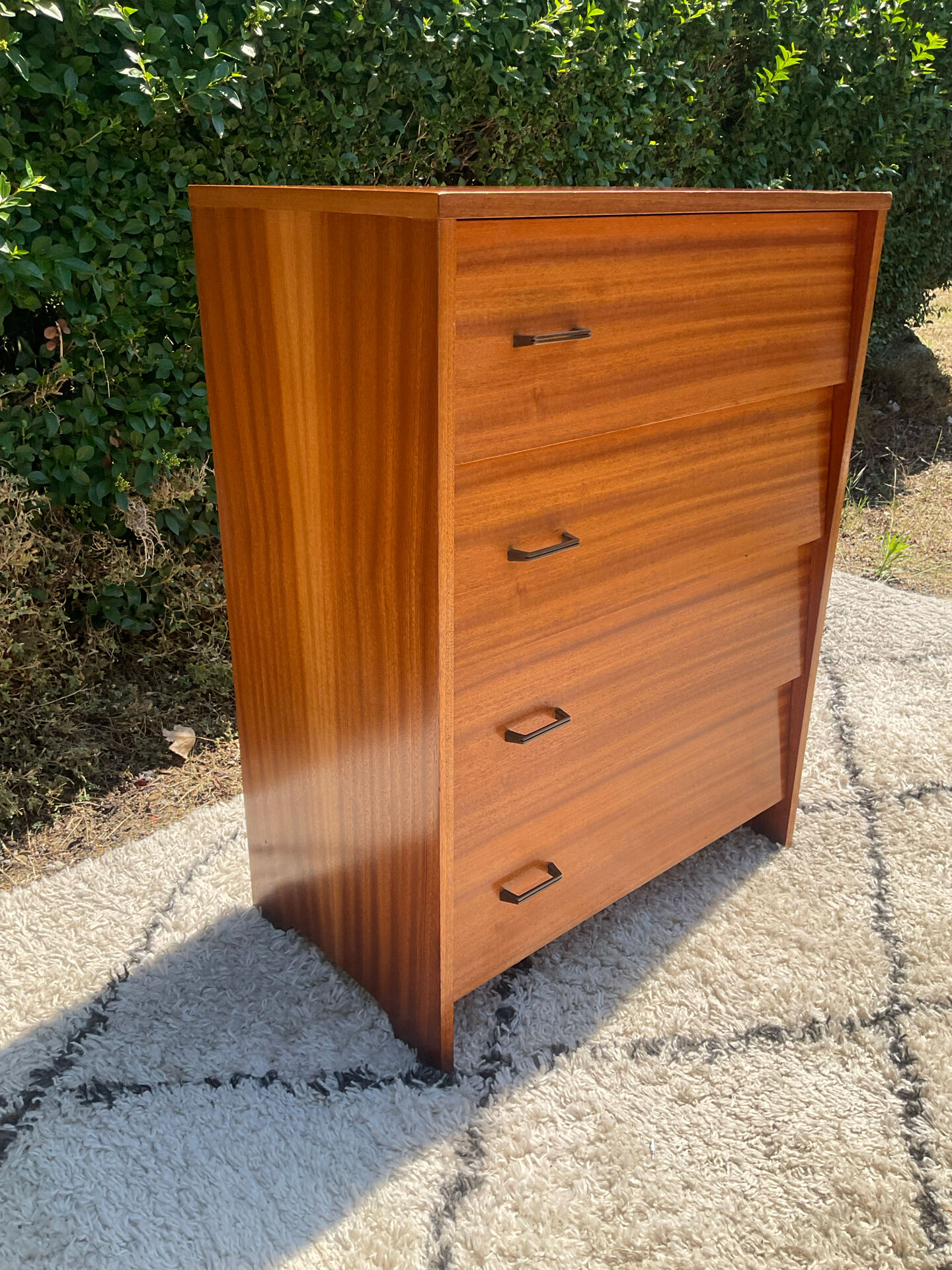 Vintage shoe cabinet from the 1970s.
