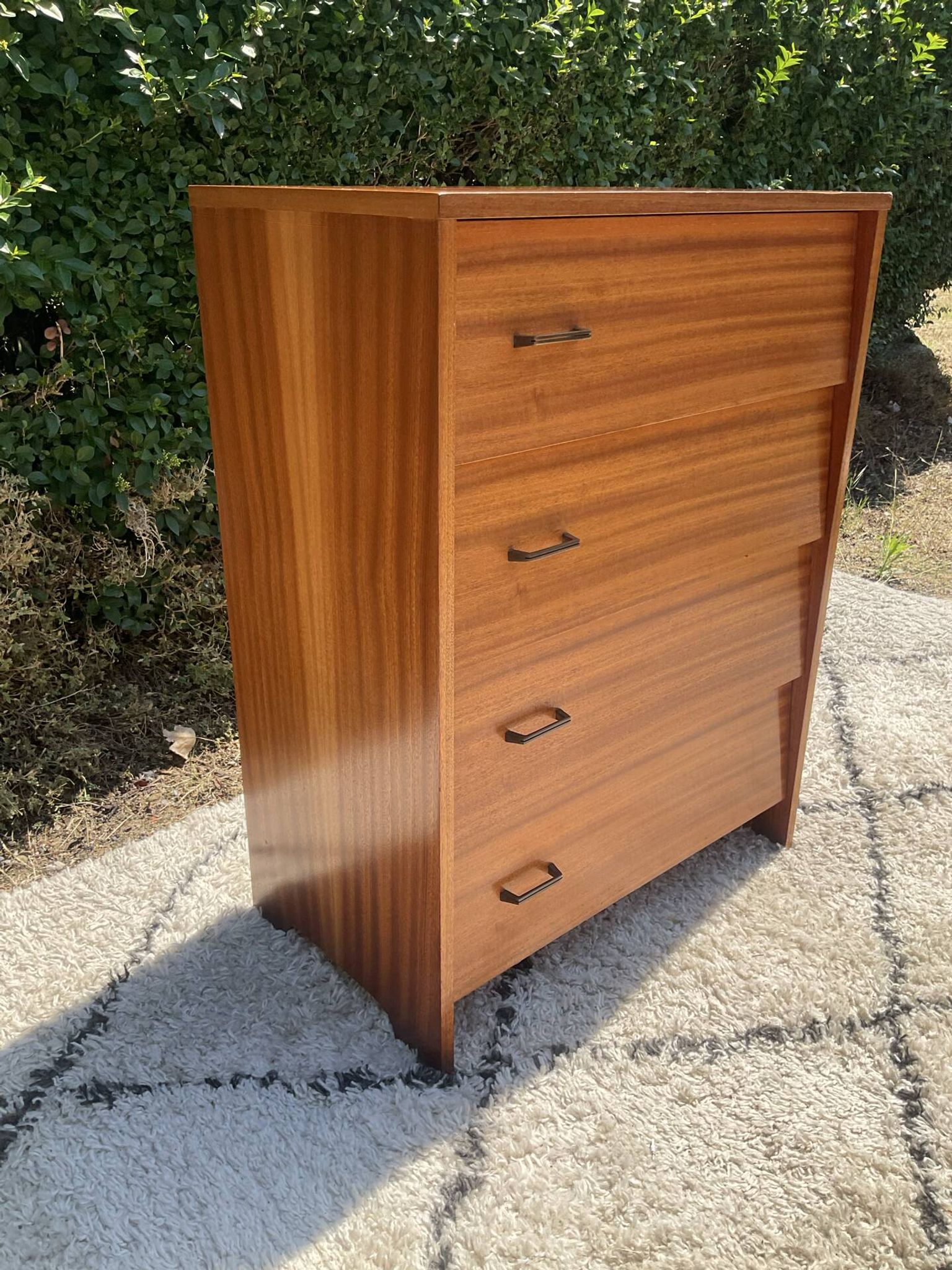 Vintage shoe cabinet from the 1970s.