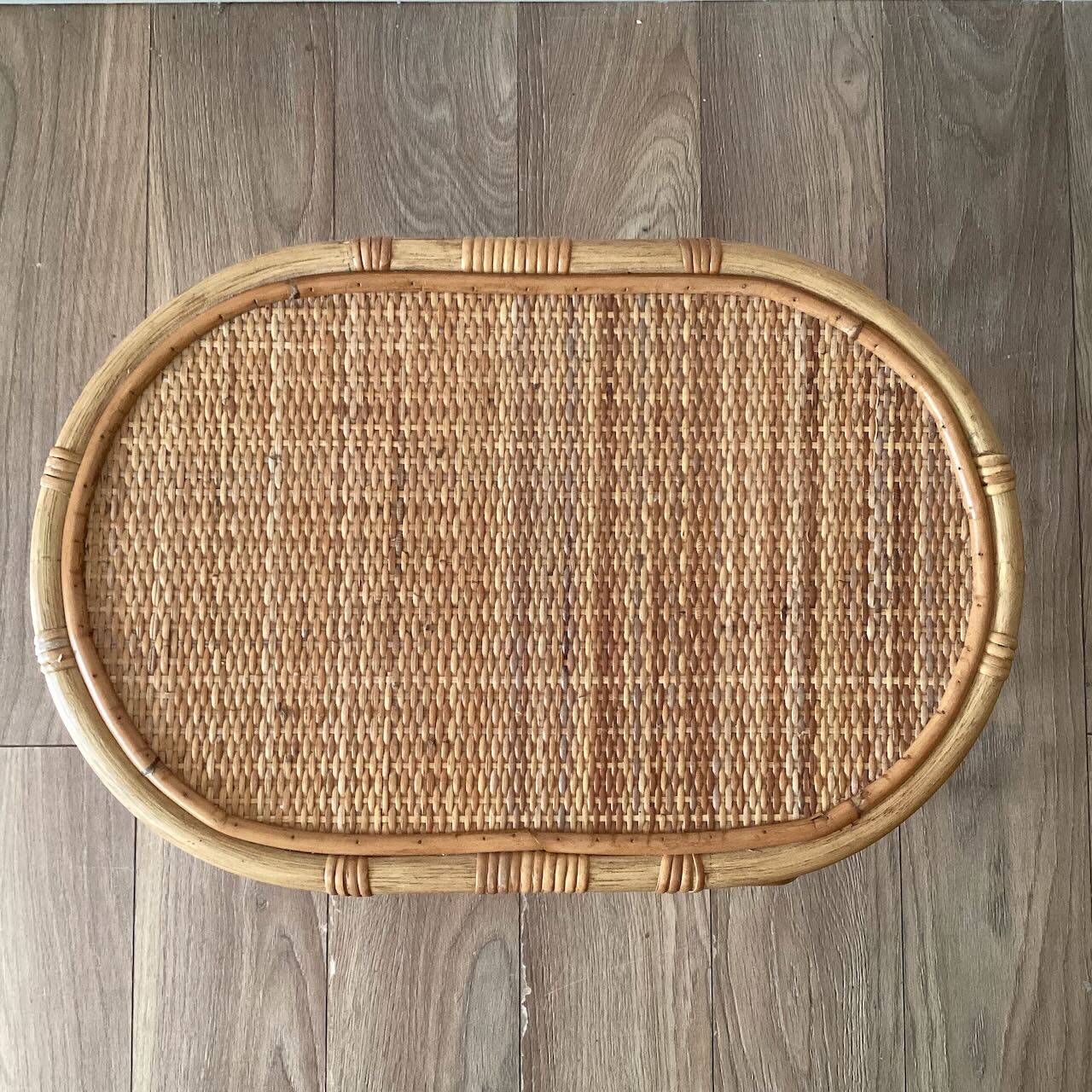 Rattan coffee table