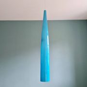 XXL Murano glass suspension in blue, Alessandro Pianon, Vistosi, 1960