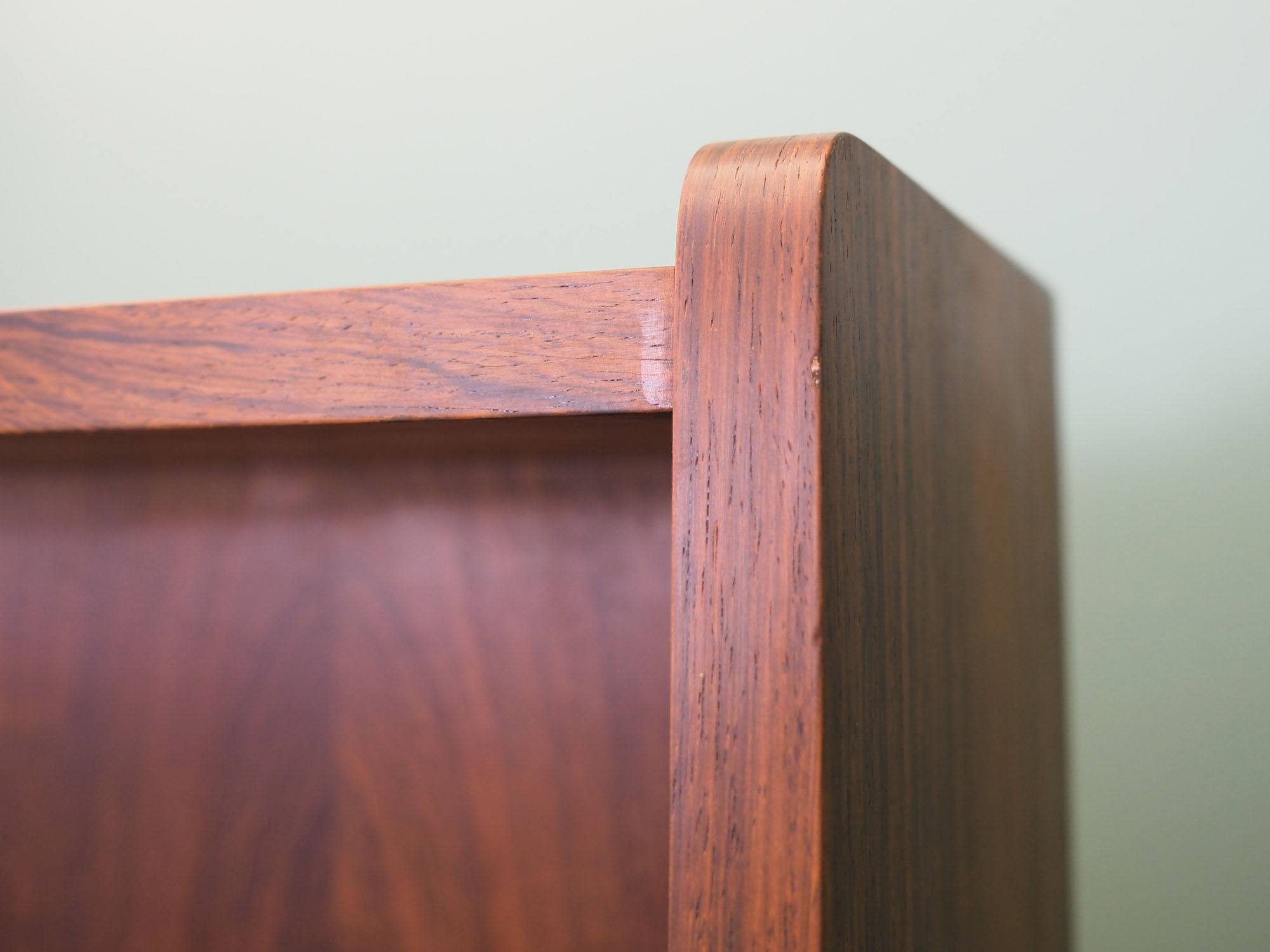 Rosewood bookcase, Danish design, 1960s, designer Johannes Sorth, production Bornholm