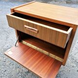 Bedside table scandinavian vintage design