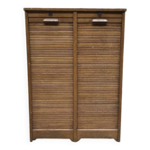 Curtain filing cabinet