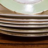 Set of 7 plates in earthenware L'Amandinoise