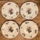 Set of 4 flat plates Sarreguemines service Agreste