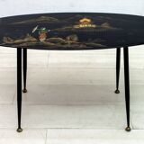 Mid-Century Modern Chinese Paint Coffee Table, 1960s