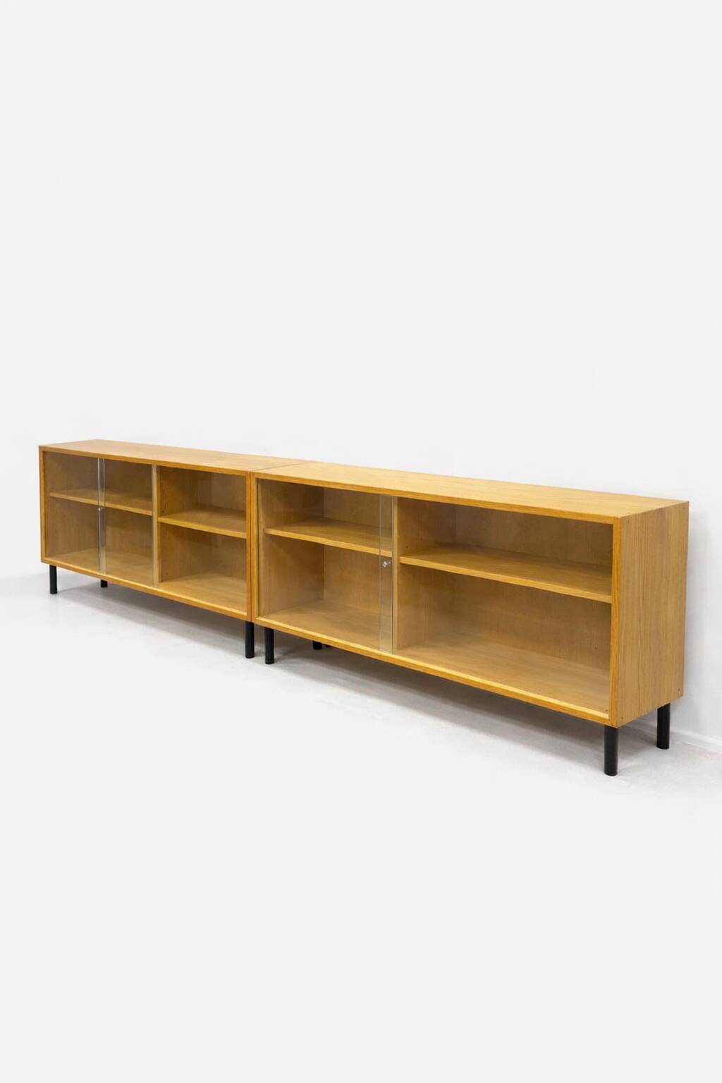 Retro chests of drawers, Jiří Jiroutek, 1960s, Czechoslovakia