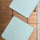 Duo of vintage matching stools in 60s formica brand Elem