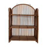 Rattan shelf