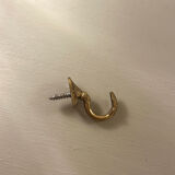 Hook gilded bronze