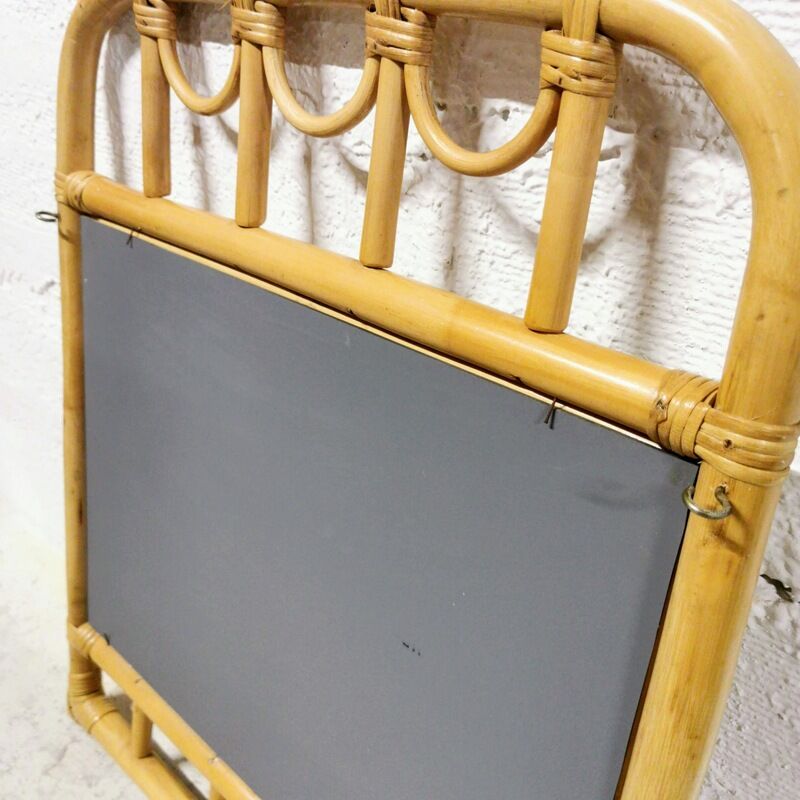 Rattan mirror 62x74cm