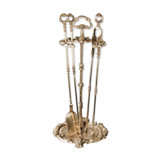 Former bronze fireplace servant