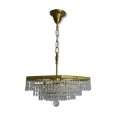 Vintage chandelier with stamps
