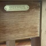 Solid wood table