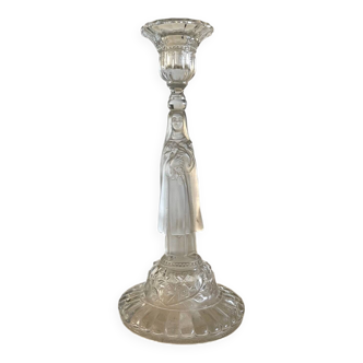 Portieux glass candle holder