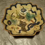 Barbotine salad bowl, 19th century