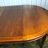 Louis XVI dining room table - 3 cherry extensions