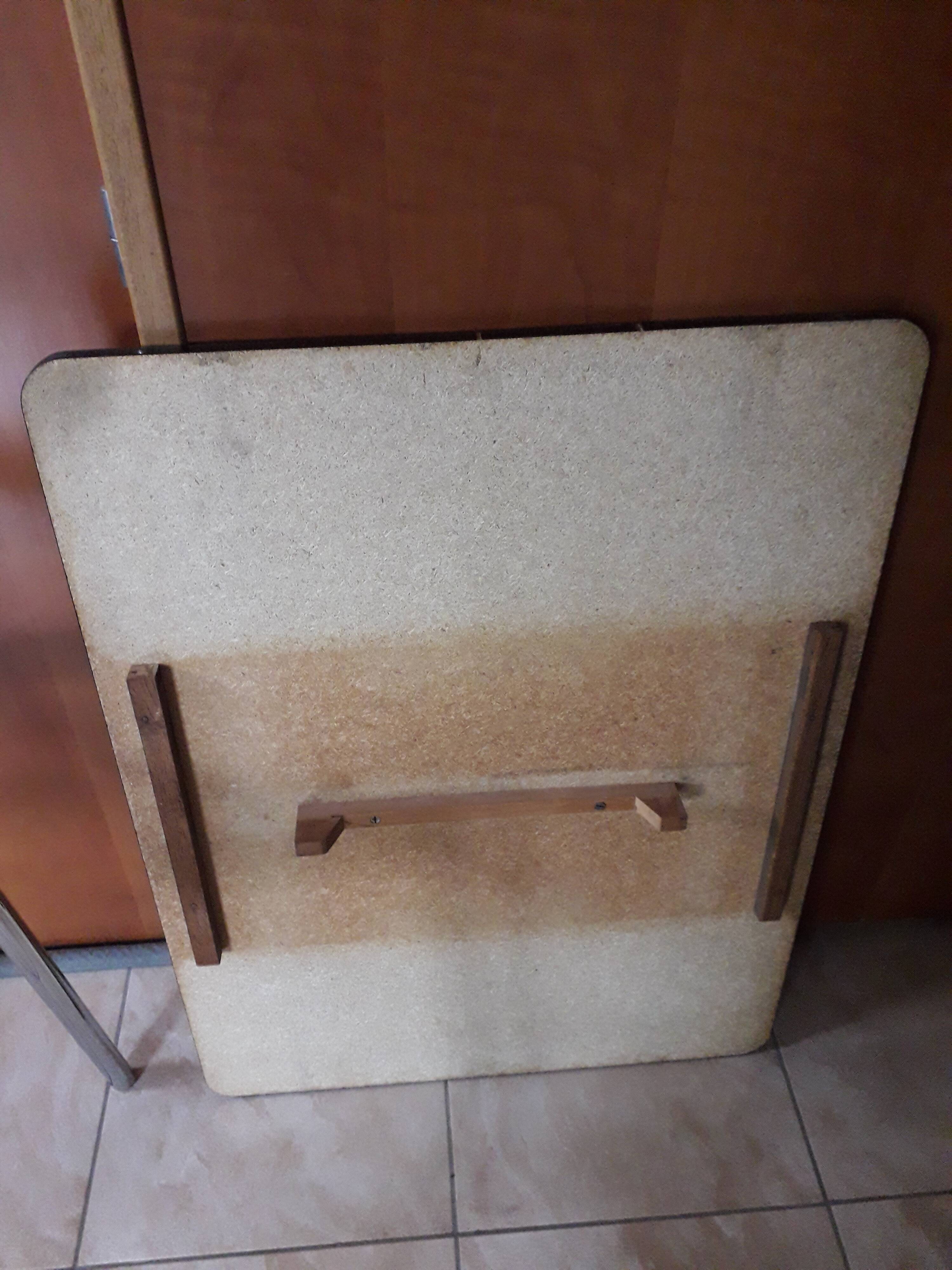 Vintage yellow formica table