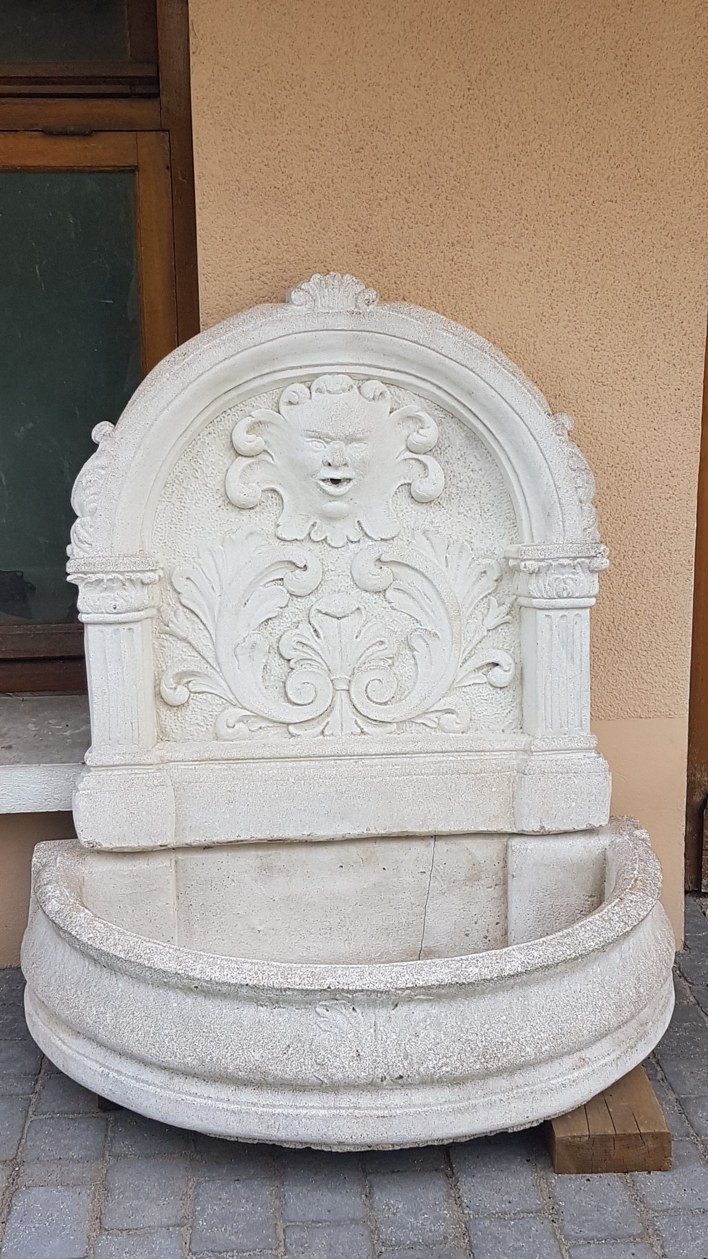 Louis XVI-style garden fountain