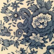 4 Ridgway Windsor Blue English Dessert Plates – Staffordshire