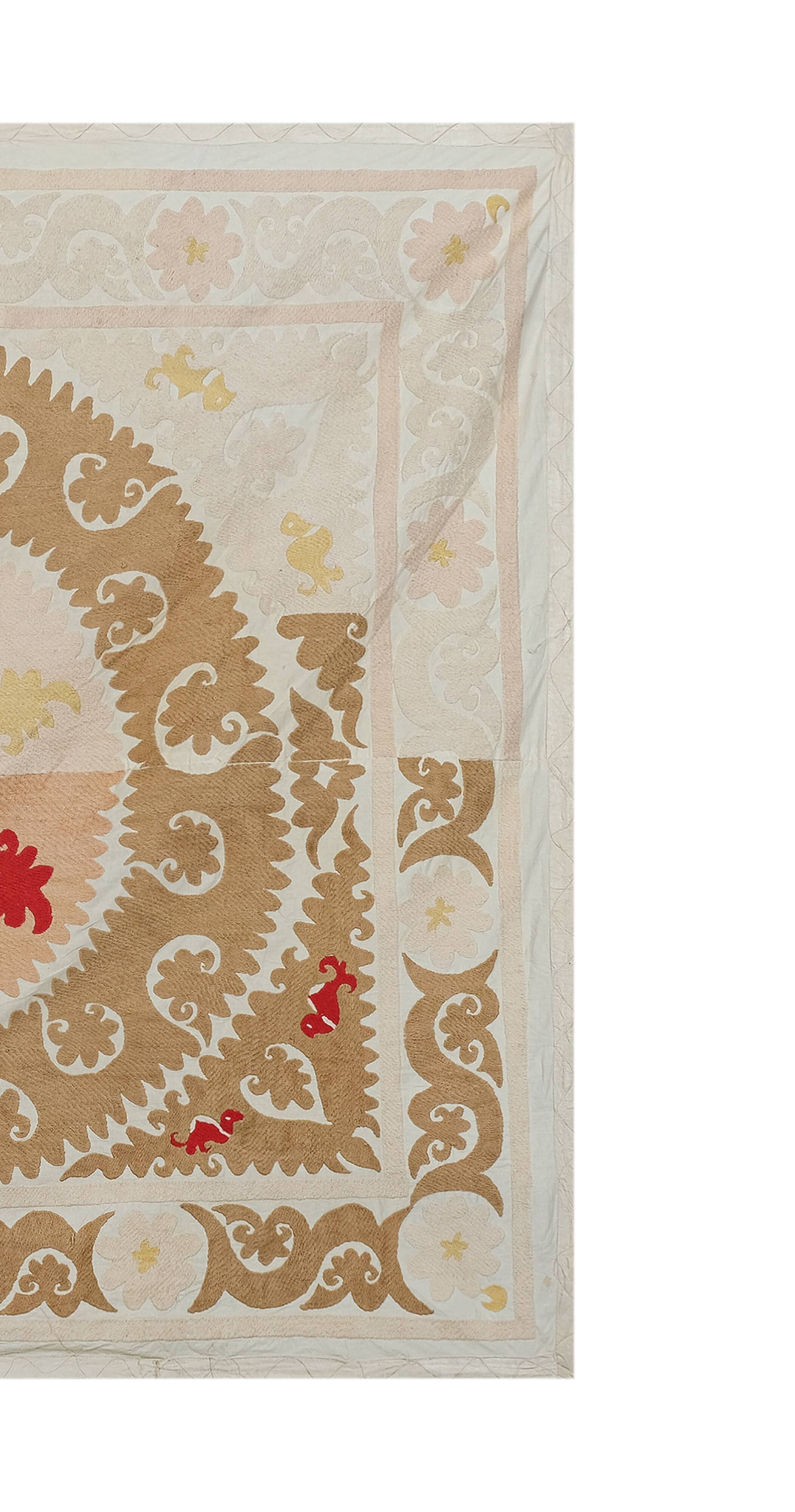Hand knotted rug, vintage Turkish rug 153x166 cm