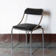 Chromed vintage dining chairs 1970