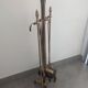 Iron fireplace set