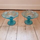 pair of vintage 70s fruit bowls