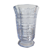 Blue art deco vase
