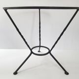 Vintage 1950s pedestal side table