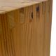 Vintage side table Ate van Apeldoorn Pine wood 1970s Dutch Design
