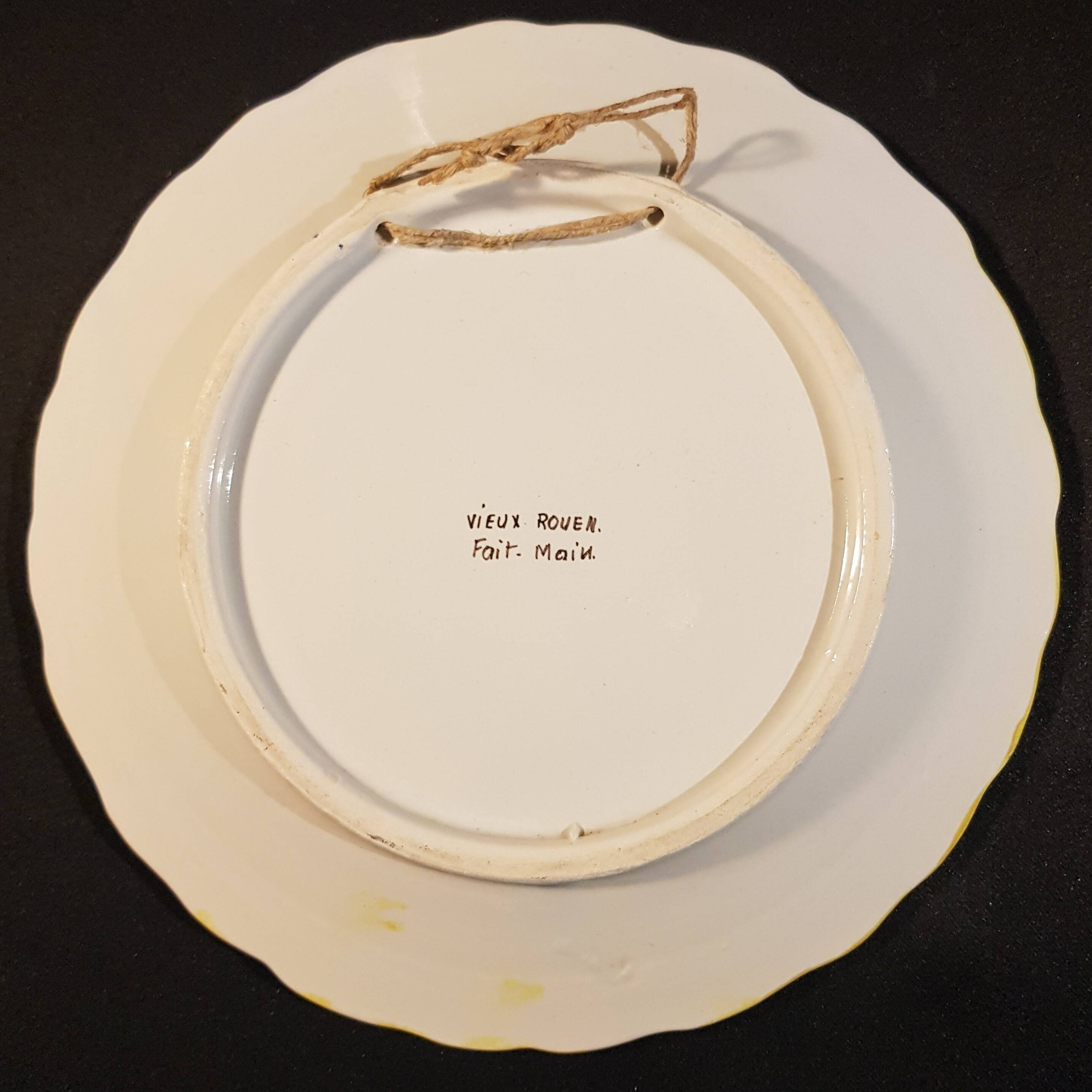 Small plate Old Rouen