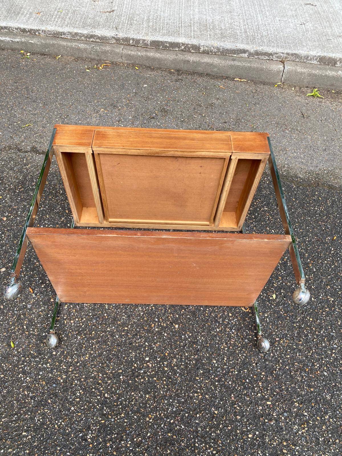 Desserte roulante vintage Florence Knoll