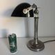 Vintage 1930 Pirouett Art Deco black opaline lamp - 45 cm