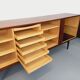 Vintage Scandinavian enfilade by Danish designer Arne Vodder in rosewood.