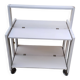 Foldable dessert table TOBIA by CIATTI vintage white lacquer design ITALY