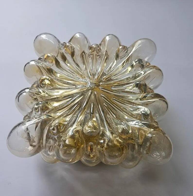 Rare Midcentury Flush Mount Limburg, Helena Tynell, Germany, 1970s