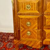 Transition Style Inlaid Chest of Drawers