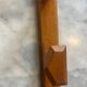 1950s oak wall-mounted coat rack