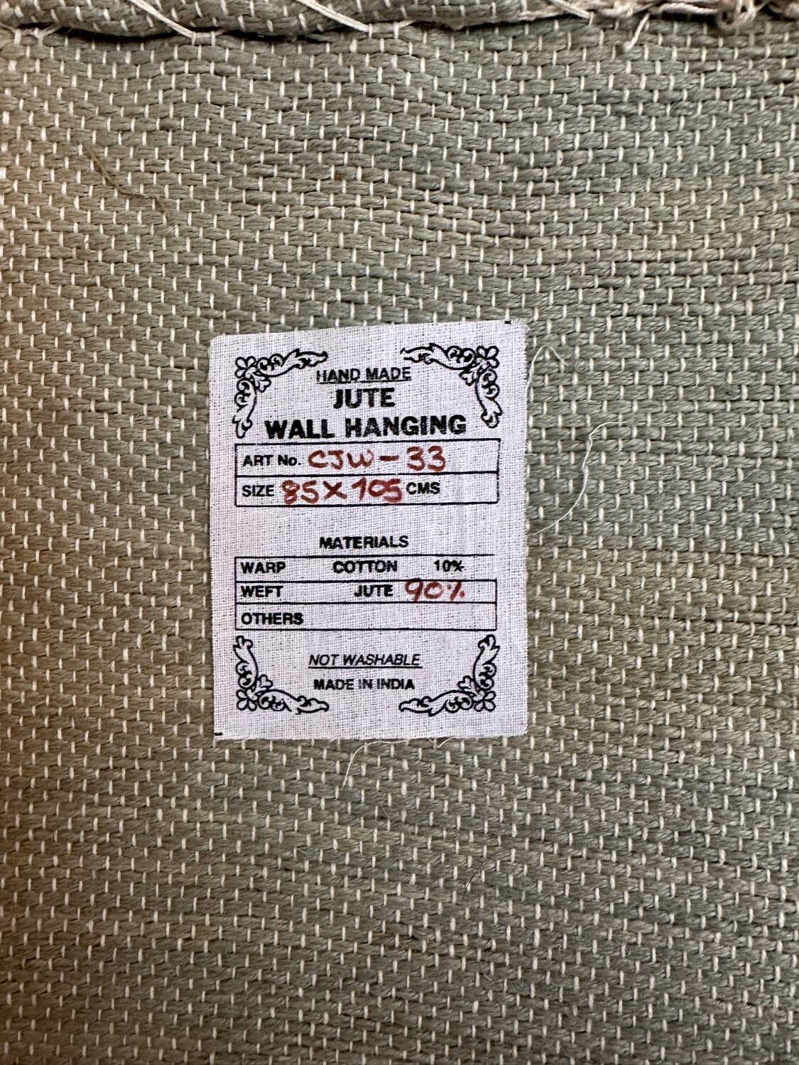 Vintage wall tapestry