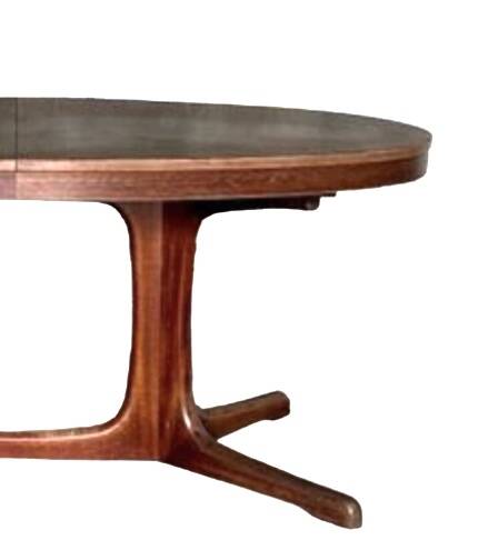 Table à manger scandinave vintage en teck