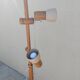 Vintage Mid-Century floor lamp from the 1970s.