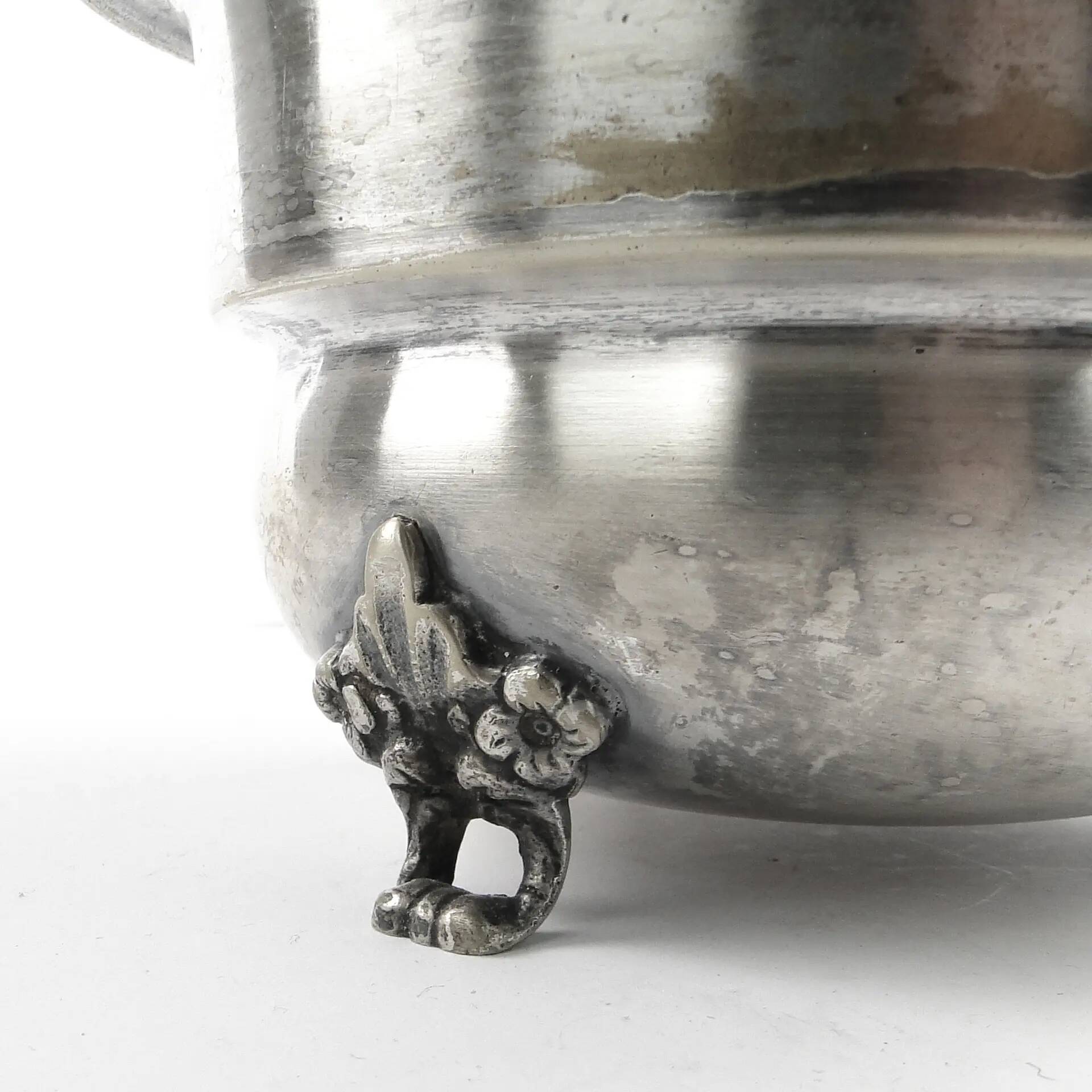 Eclectic caviar server, silver-plated brass, Henneberg Brothers, Poland, 19th century