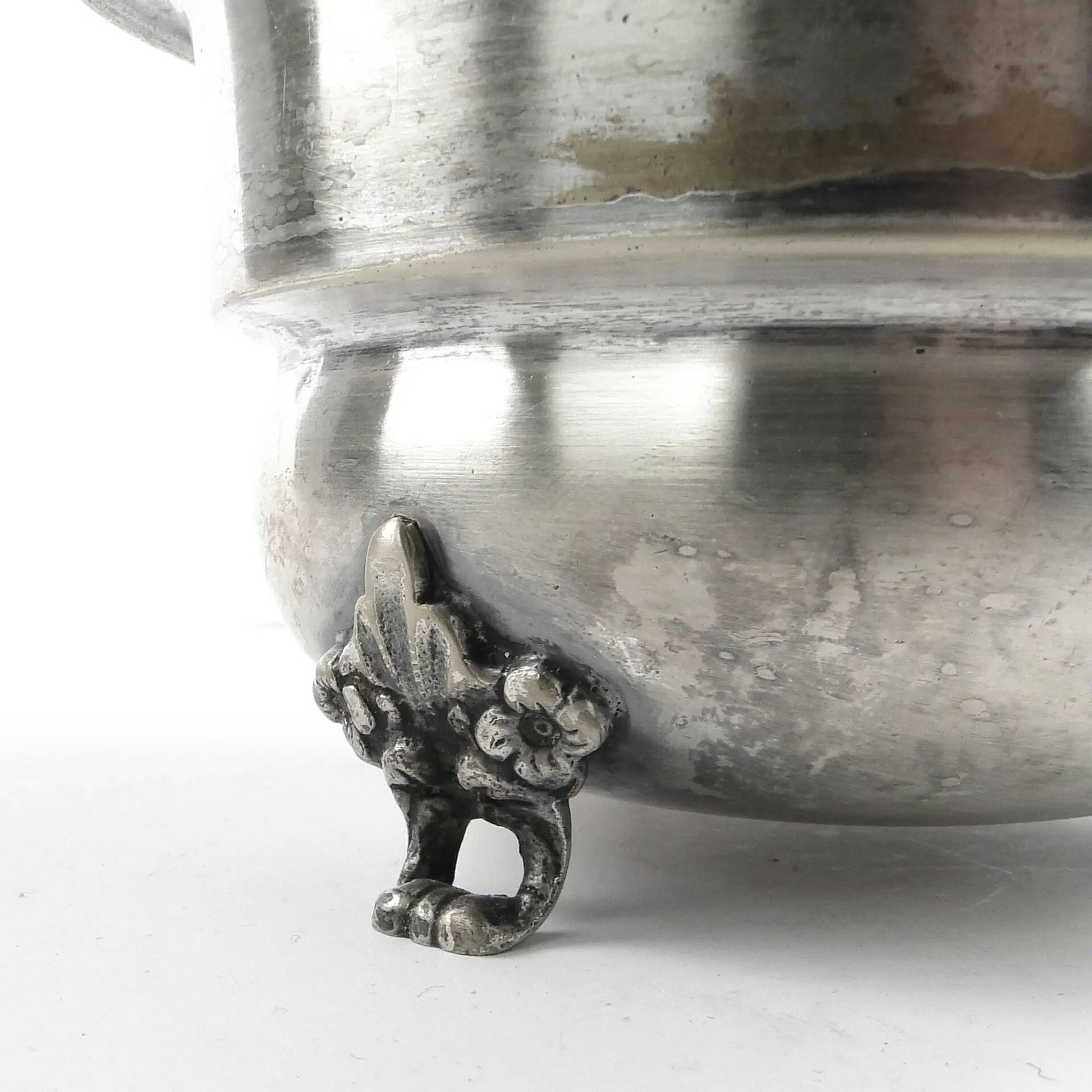Eclectic caviar server, silver-plated brass, Henneberg Brothers, Poland, 19th century