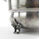 Eclectic caviar server, silver-plated brass, Henneberg Brothers, Poland, 19th century