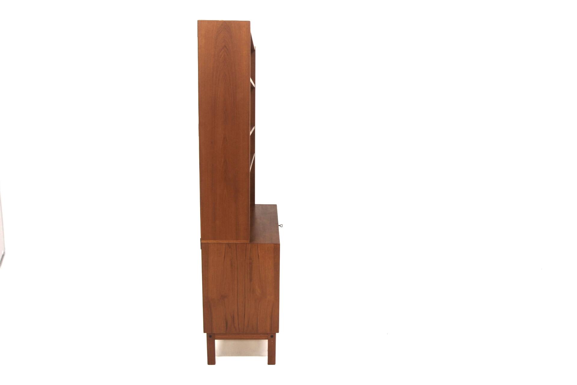 Scandinavian teak bookcase, Sweden, 1960