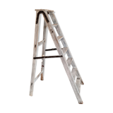 Old wooden stepladder