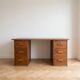 Antique solid wood desk