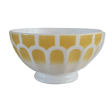 Faceted iron earth bowl